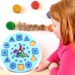 AT49 Wooden Clock Toy and game for kids and babies for playing and enjoying purposes. - Image 5