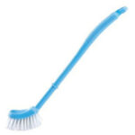 Single Sided Bristle Plastic Toilet Cleaning Brush - Image 3
