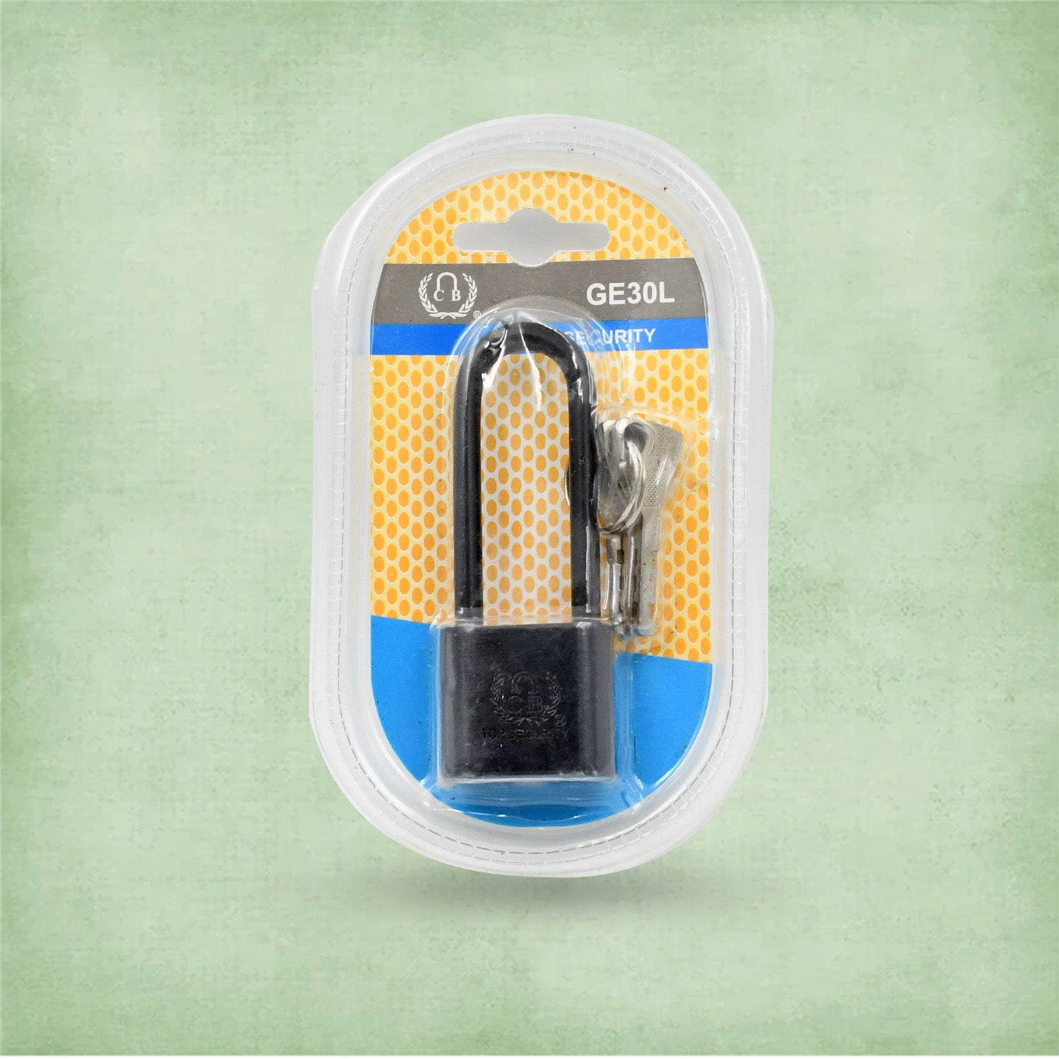 1_269b2239-cafd-400b-af18-31f80f95fc04.jpg Lock with Key Metal Locker 1 Set Padlock Mini Padlock Beam Plastic, Copper Alloy, Iron Alloy Black Metal Storage Cabinet Safety Padlock 3 Additional keys (1 pc) - Image 4