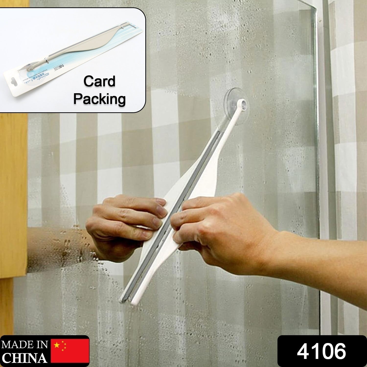 1_3980bd7c-d7fd-48de-92fa-27d1459501c8.jpg All-in-One Cleaner: Squeegee for Shower, Bathroom & Windows - Image 2