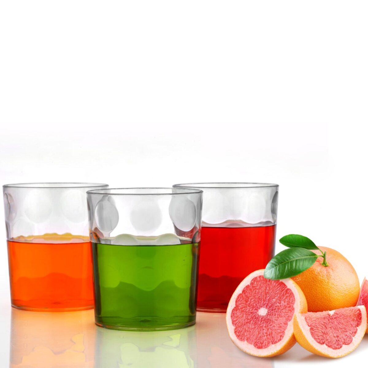 Multi Purpose Unbreakable Drinking Glass (Set of 6 Pieces) (300ml) - Image 5