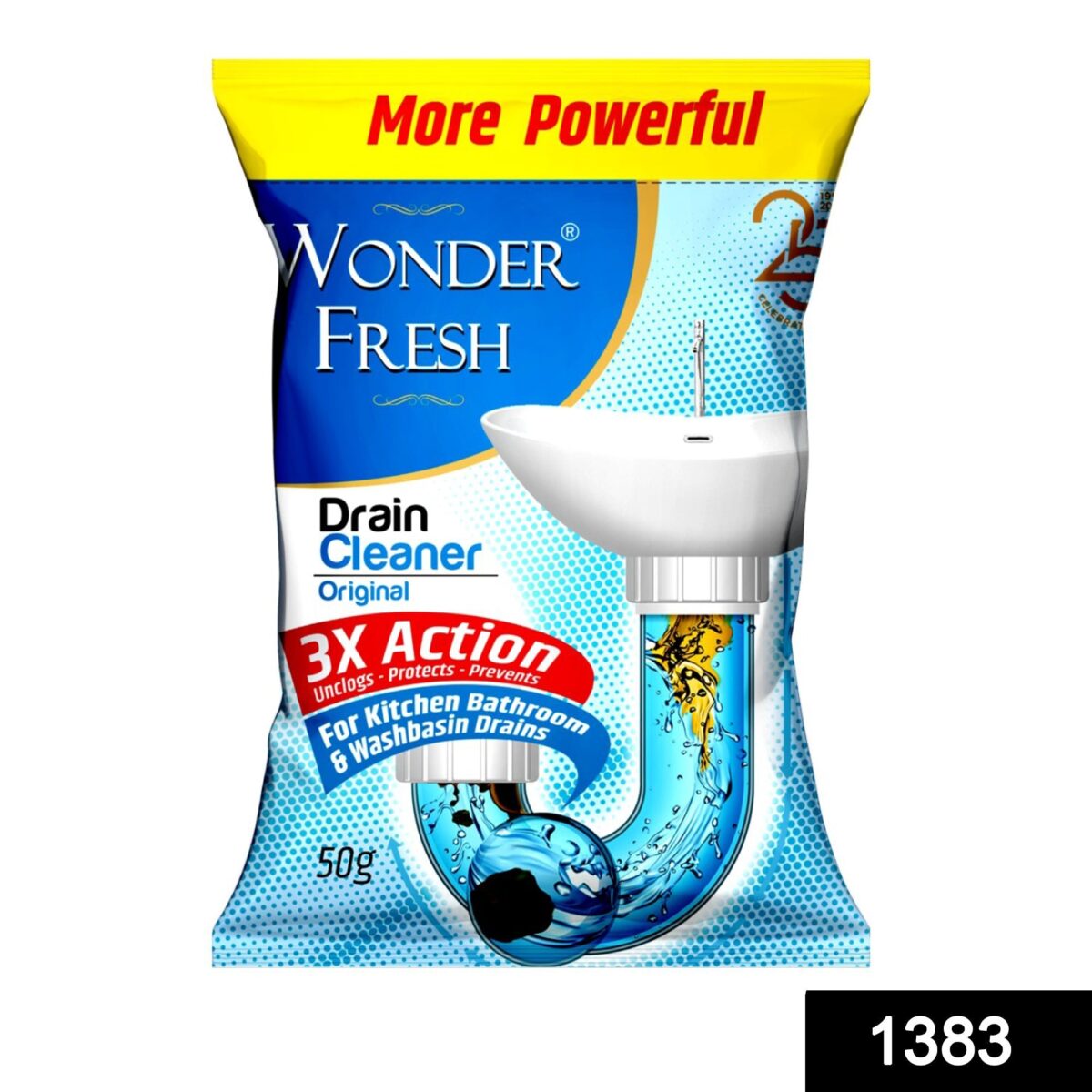 Drain Cleaner powder 50 gram pack - Image 2