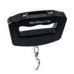 Black Digital Portable Luggage Scale with LCD Backlight (50 kg) - Image 4