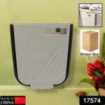 Portable Collapsible Hanging Trash Can for Kitchen & Car - Image 2