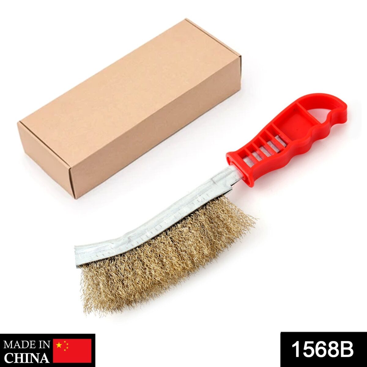 Stainless steel wire hand brush metal cleaner rust paint removing tool - Image 2
