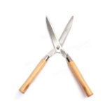 Wooden Handle Hedge Shears, Bush Clipper - Image 4