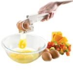 Plastic Handheld Egg Cracker with Separator - Image 7