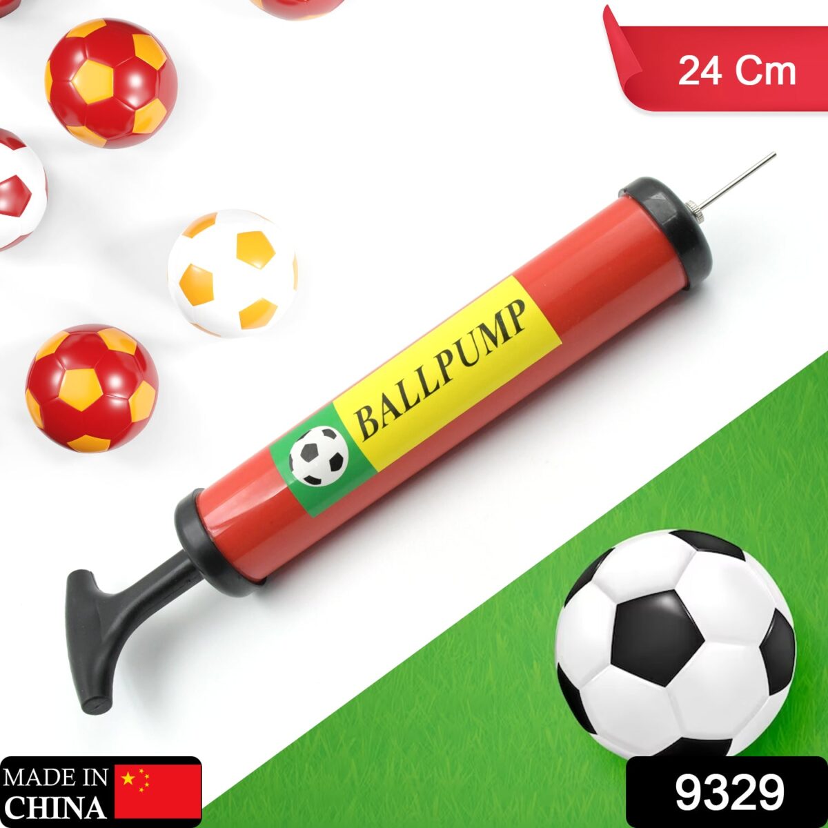 Plastic Pump for Inflating Balls (24CM) - Inflatable Ball Development Toy - Image 2