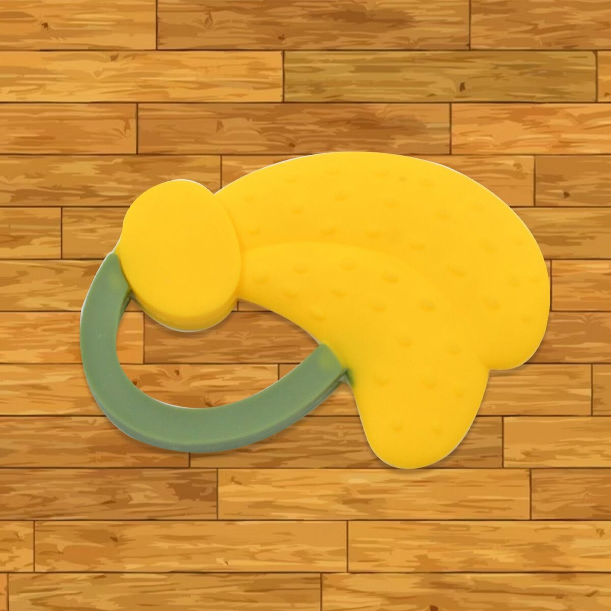 Baby Silicone Teether (1 Pc): Food Grade, Non-Toxic, Teething Relief (3 Months+) - Image 3