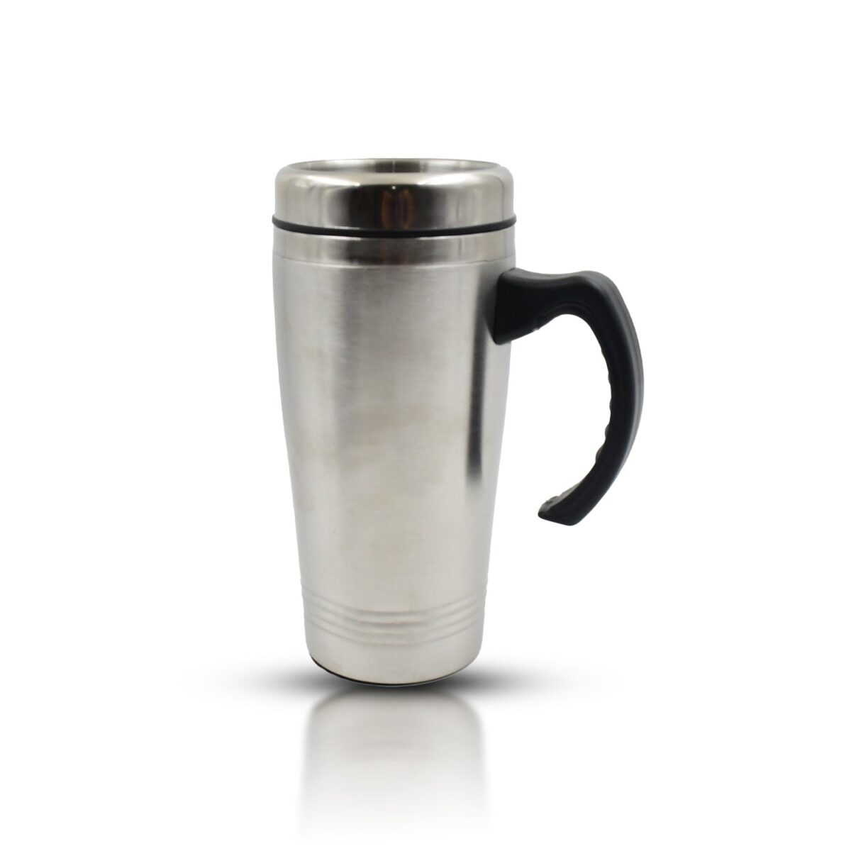 Stainless Steel Coffee Mug (1 Pc / With lid & Handle) - Image 5