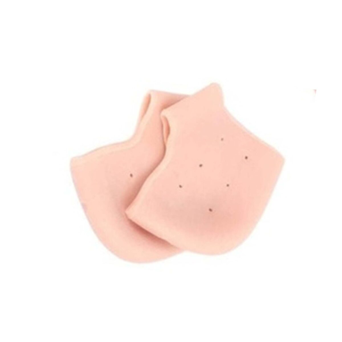 Anti Crack Silicone Half Gel Heel And Foot Protector Moisturizing Socks - Image 1