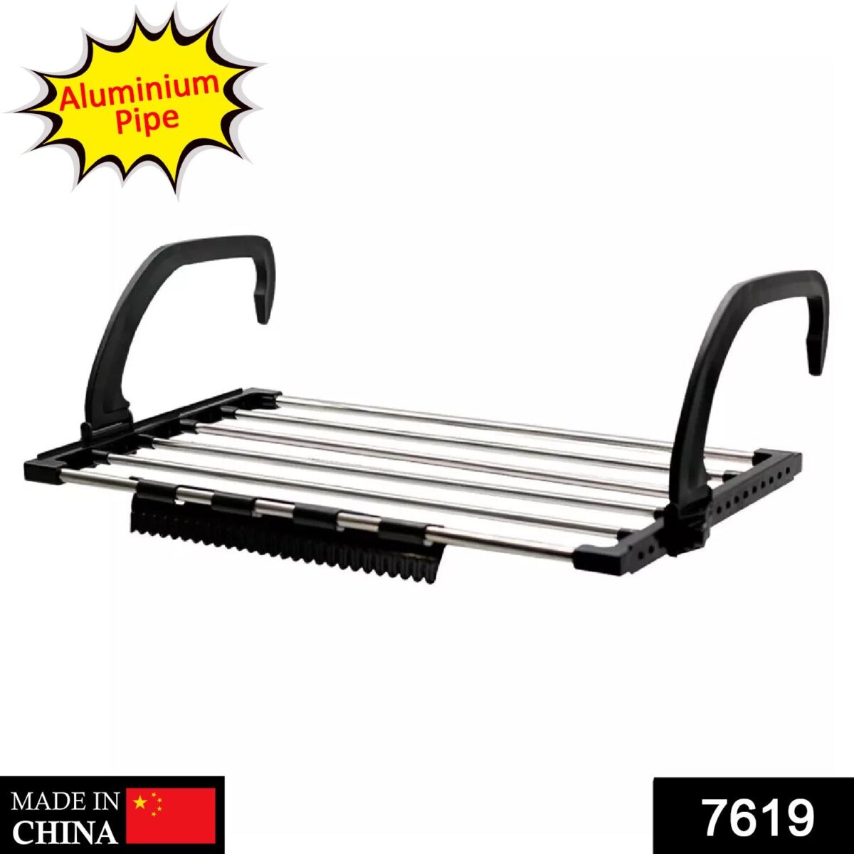 Small Hanging Rack Cloth Drying Rack for Home, Balcony, and Window - Image 2