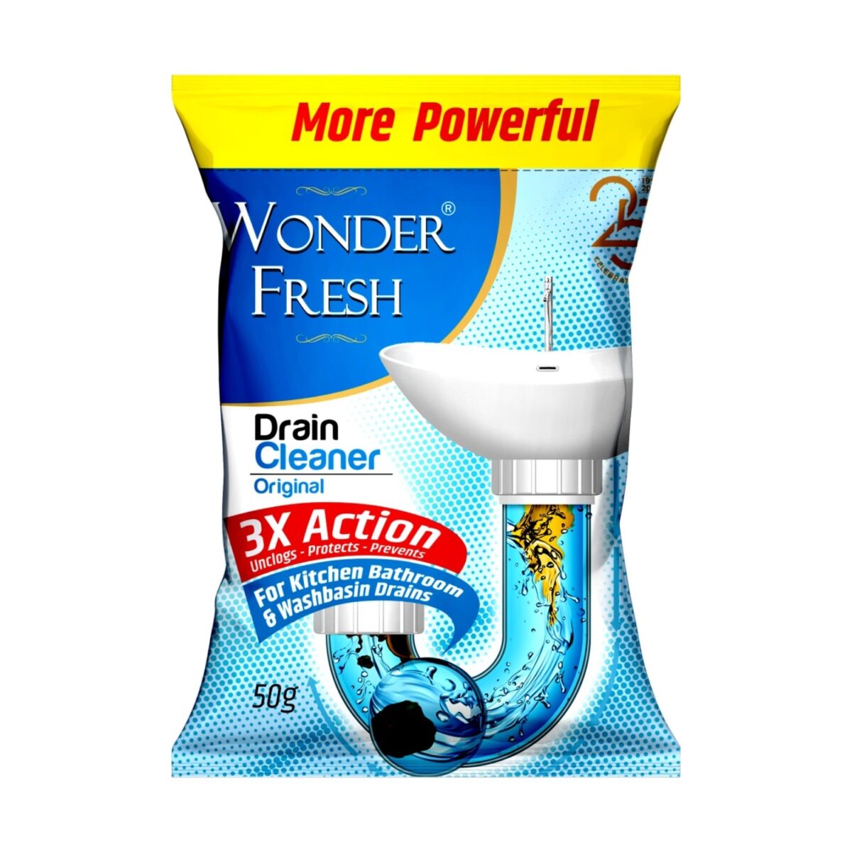 Drain Cleaner powder 50 gram pack - Image 1