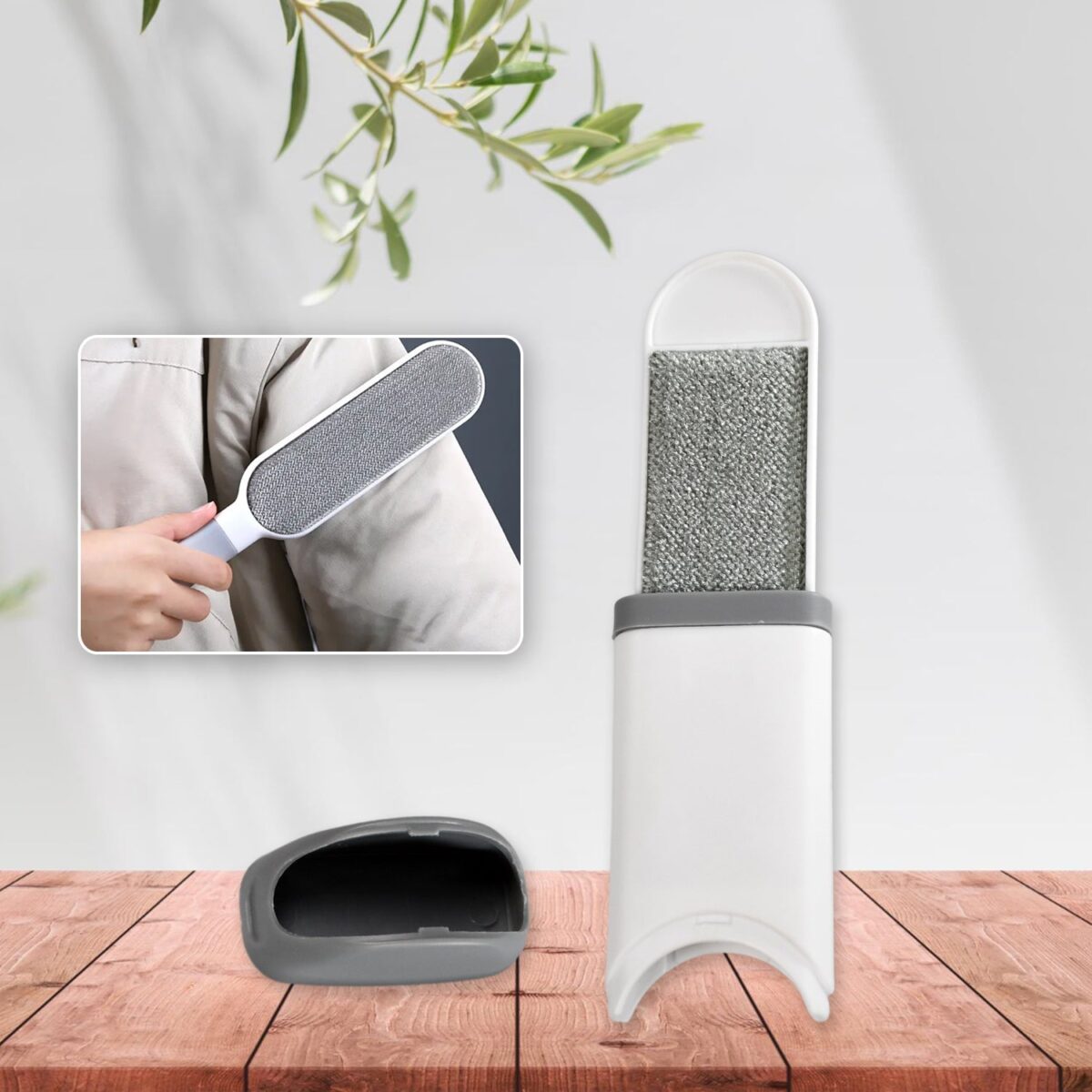 Magic Lint Remover Clothes Lint Roller Reusable Hair Cleaning Static Dust Brush Household Coat Pet Fur Remover Brushes Double Sided Electrostatic Hair Bush - Image 1