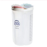 Kitchen Storage - Transparent Sealed Cans / Jars / Storage Box 4 Section - Image 4
