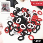 Small Hairbands Bands for Hair Rubber Bands (Pack of 50 / Multicolour), Hair accessories - Image 2