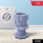 Washing machine support, anti vibration washing machine support adjustable washer anti vibrasion pads, washer & dryer pedestals,Â Washing Machine Accessory Anti- Skid Pad PVC Lifting Pad Non-Slip ( 1 Pc ) - Image 2