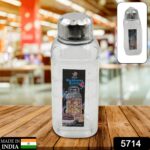 Plastic Transparent Mukhwas Bottle With Steel Cap / Mouth Freshener / Dryfruits Multipurpose Air Tight and BPA Free Kitchen Storage Bottle (1 Pc) - Image 2