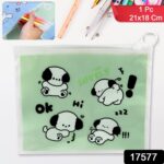 Reusable Multipurpose Pouch Pen Stationary Case Travel, Boys & Girls Pouch with Zip for Travel, School, Stationary (1 Pc/ Mix Design) - Image 2