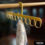 9-Hole Clothes Hangers Organizer Multifunction Hanger (1 Pc) - Image 2