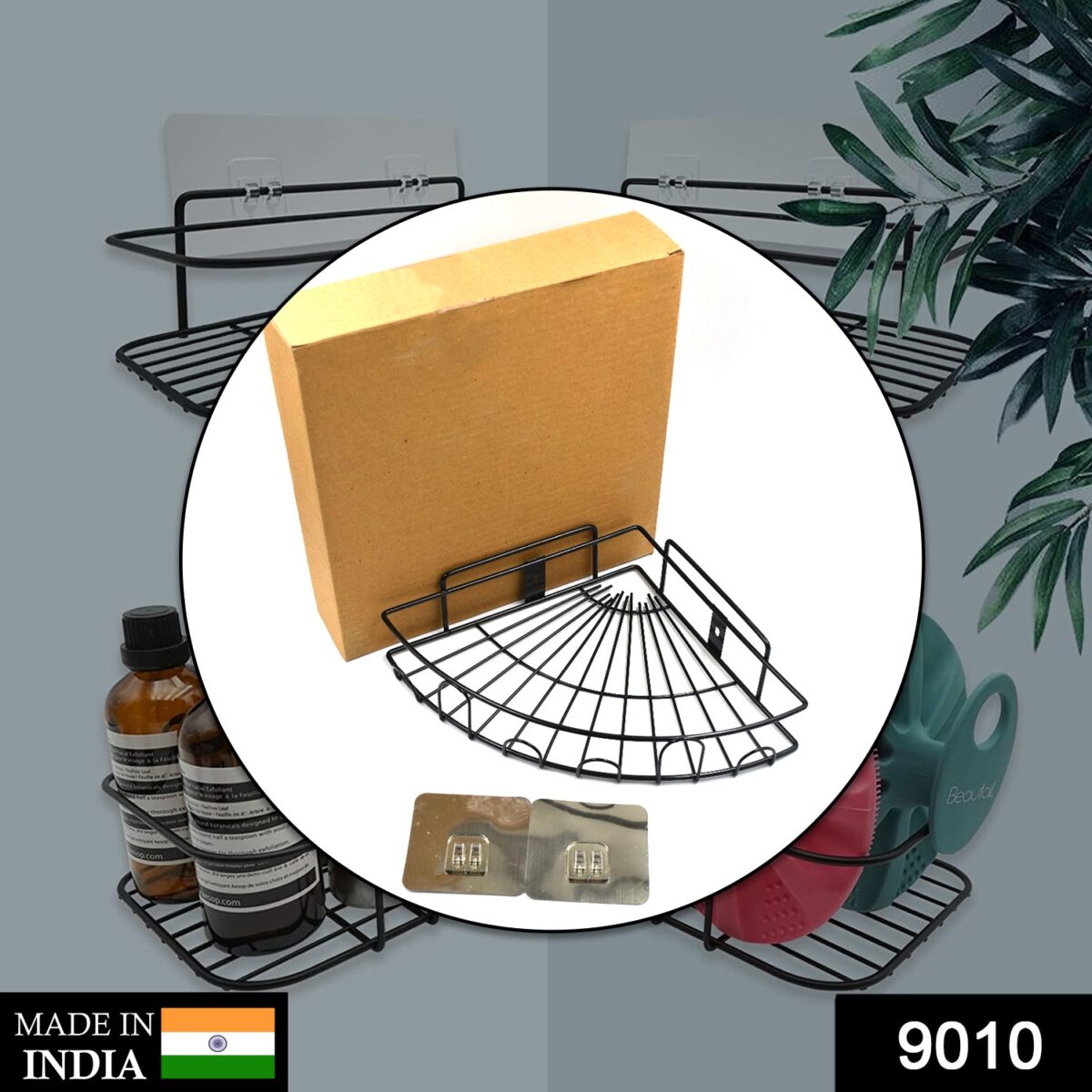 1 Pc Shower Caddy Corner for holding and storing various household stuffs and items etc. - Image 2