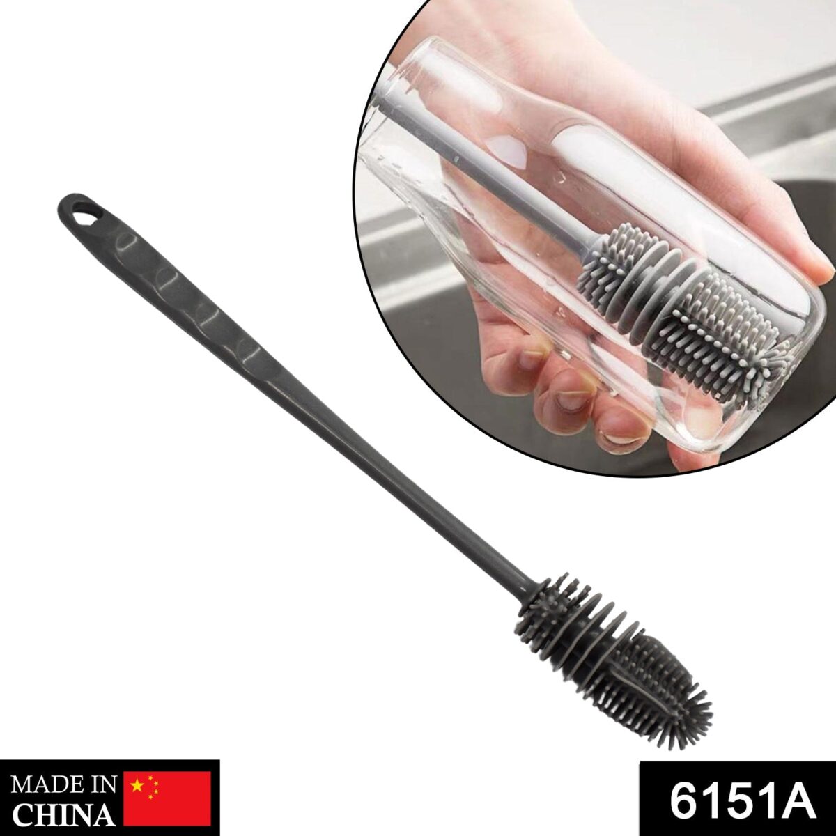 Bottle Cleaning Brush usual fully types of household room for cooking food purposes for cleansing - Image 3