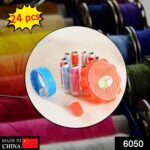 24 Pc Sewing Box used in storing of thread roles and sewing stuff including all home purposes. - Image 2