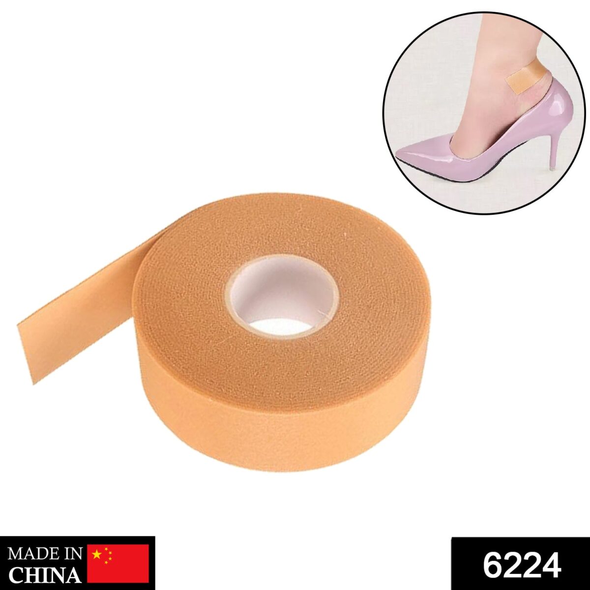 Anti-Wear Foam Heel Sticker Ã¢â‚¬â€œ Waterproof Blister Plaster & Foot Care Pad - Image 2