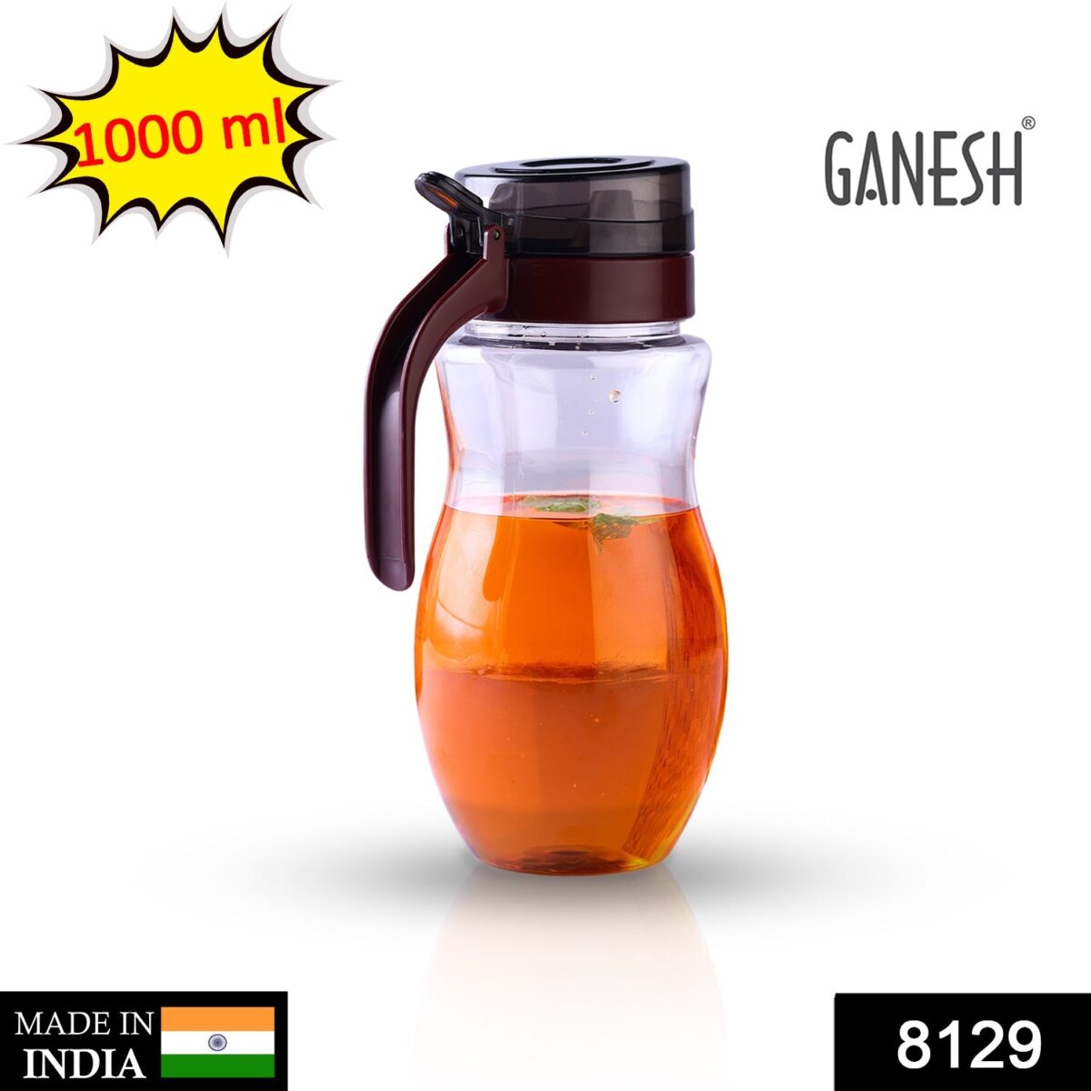 Oil Dispenser Stainless Steel with small nozzle 1000ml - Image 2