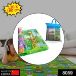 Waterproof Double Side Baby Play Floor Mat for Kids Home With Bag (Size 120 x 180cm) - Image 2
