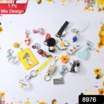 Mix Design & Size Keychain - Durable & Stylish Accessory (1 Pc / Mix Color) - Image 2