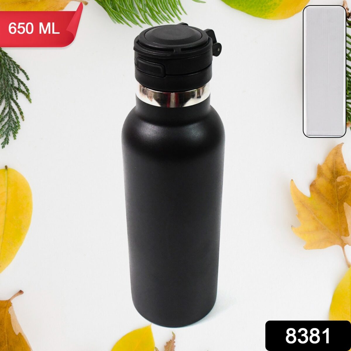Water Bottle for Kids Ã¢â‚¬â€œ Insulated Stainless Steel Bottle (650 ML / 1 Pc) - Image 2