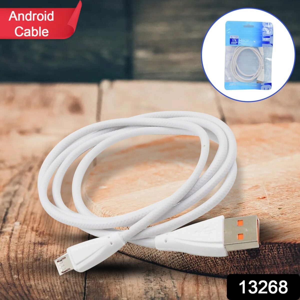 Fast Charging For Android & Data Transfer, Long Micro Cable (950 mm) - Image 2