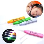 LED Flashlight Earpick with Tweezer - Image 4