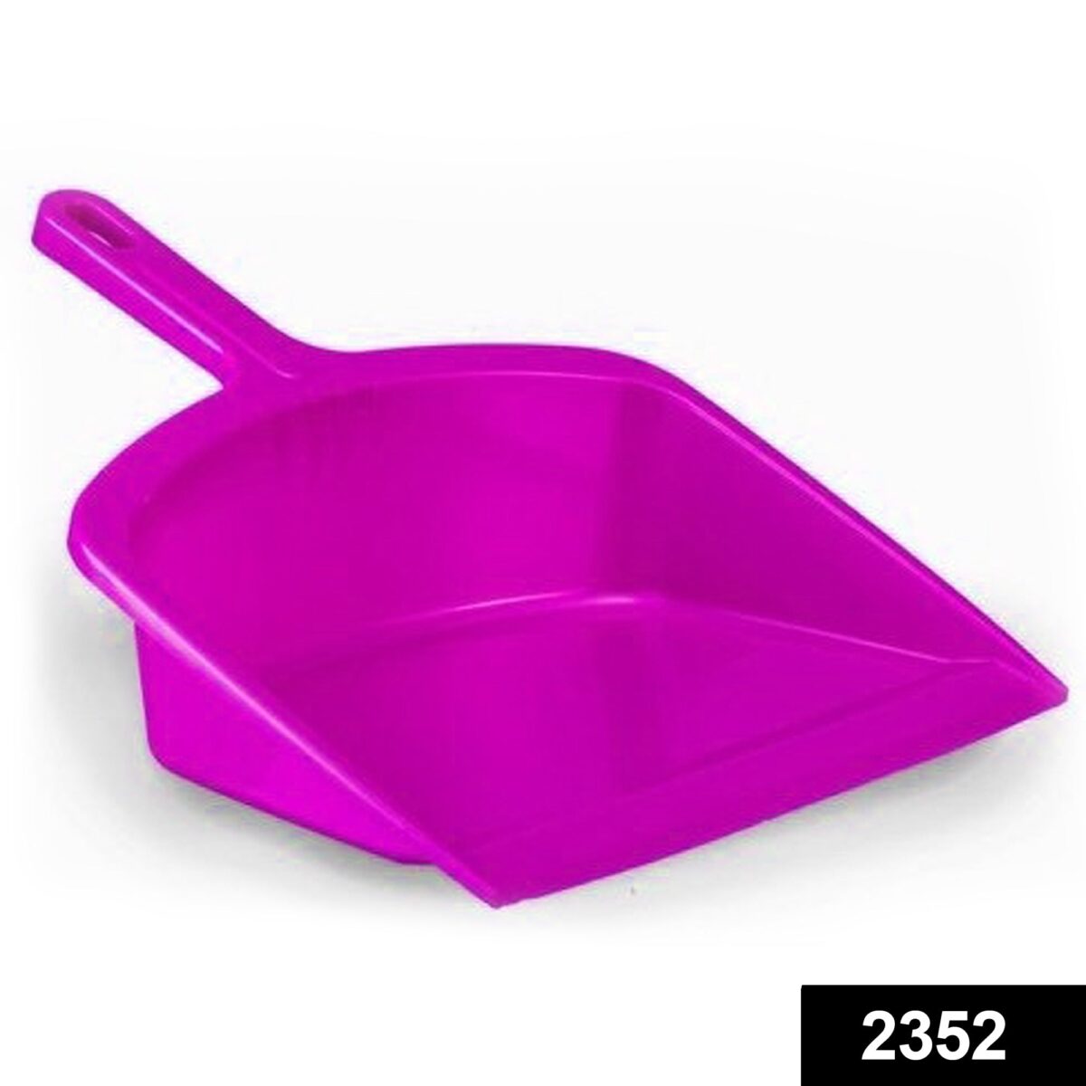 Durable Multi Surface Plastic Dustpan with Handle - Image 2