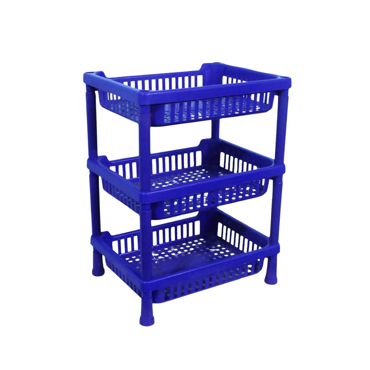 Multipurpose Plastic Storage Rack Oraganiser - 3 pcs - Image 1