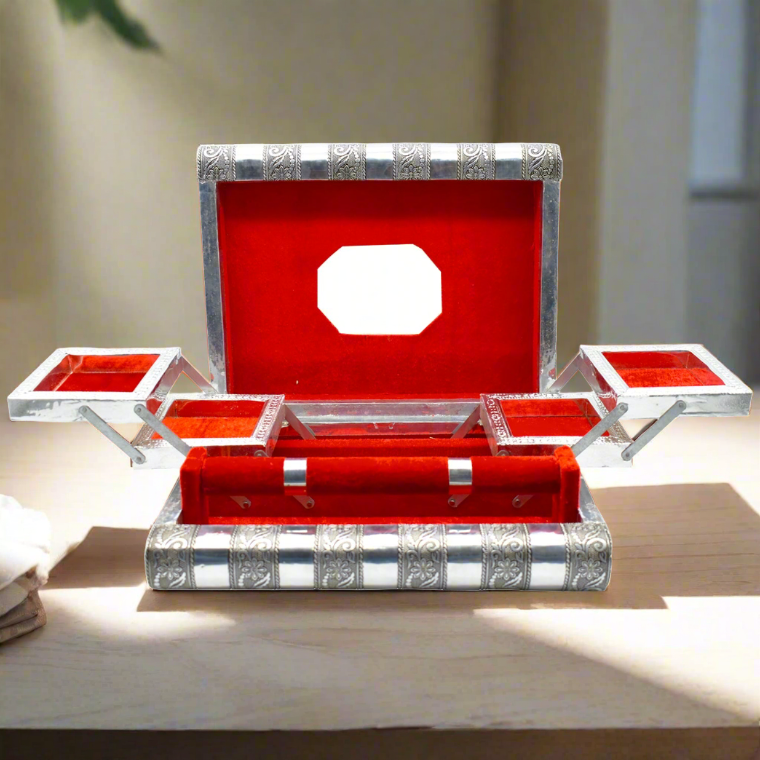 251102_2024-05-20T06_58_21.410Z.png Wooden Jewellery Organizer Multi Purpose Box Bangle Box - Image 4