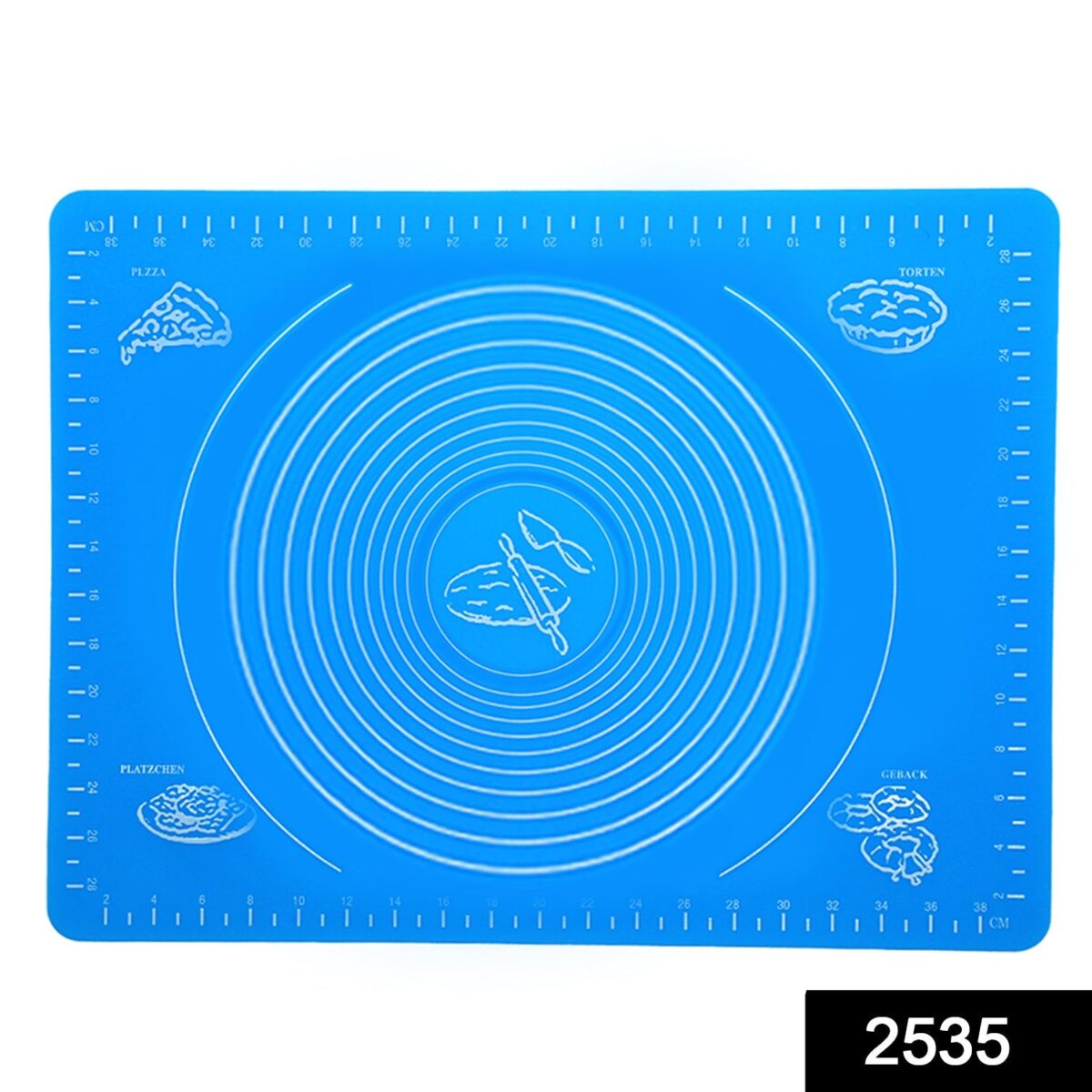 Mat, Rolling Mat Silicone Baking Mat Fondant Mat Sheet Chapati - Image 2