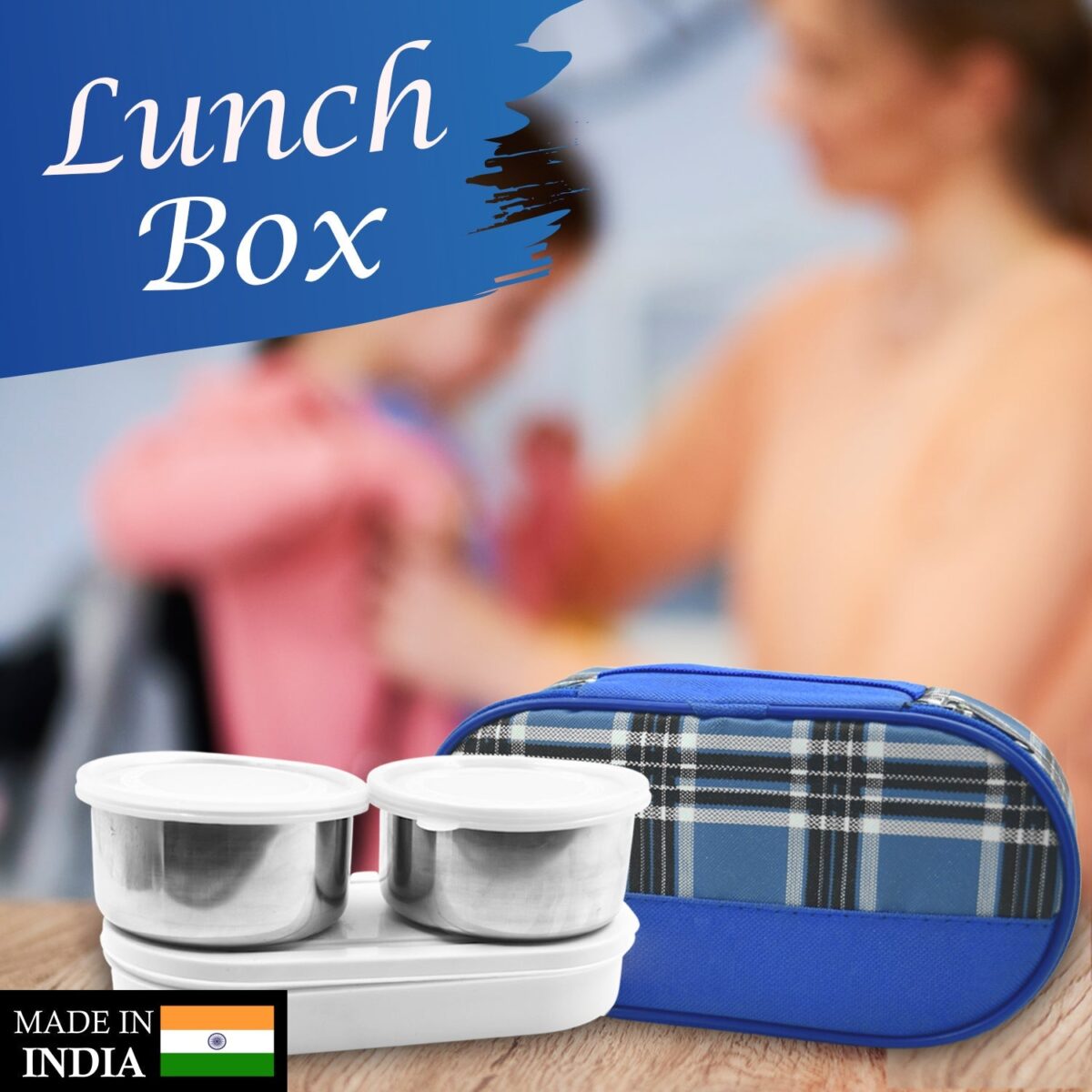 Corporate Lunch Stainless Steel Containers (Set of 3) - Image 3