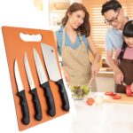 Chopping Board with Knife Set (Pack of 5) - Image 6