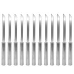 Utility Knife Stainless Steel Blade with Strong Grip (pack of 12)