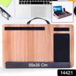 Portable Laptop Table with Mouse Pad (55Ã—35 Cm / 1 Pc) - Image 2
