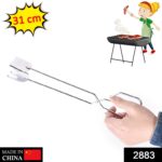 31cm Multi-Functional Metal BBQ Tongs for Serving (Clamp, Durable) - Image 2