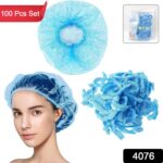 Shower Cap, Waterproof Disposable Shower Cap, 100 Pieces, Hair accessories - Image 2