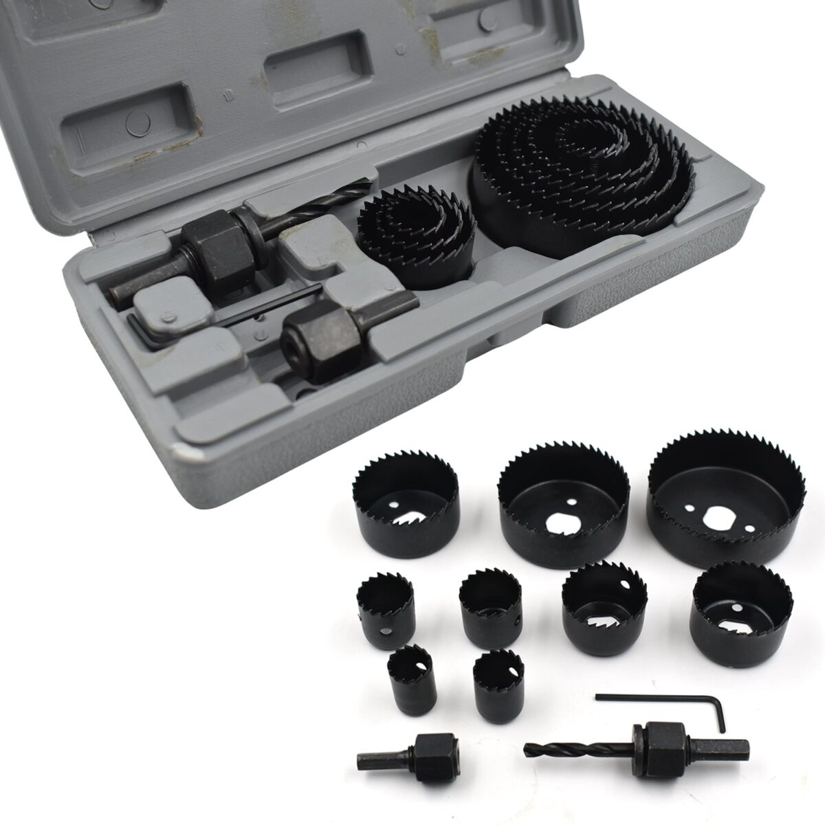 12 pcs 19-64mm Hole Saw Kit - Image 4