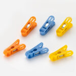 Cloth Drying Non-Slip Light Plastic Clips  (Multicolour) (Pack of 12) - Image 3