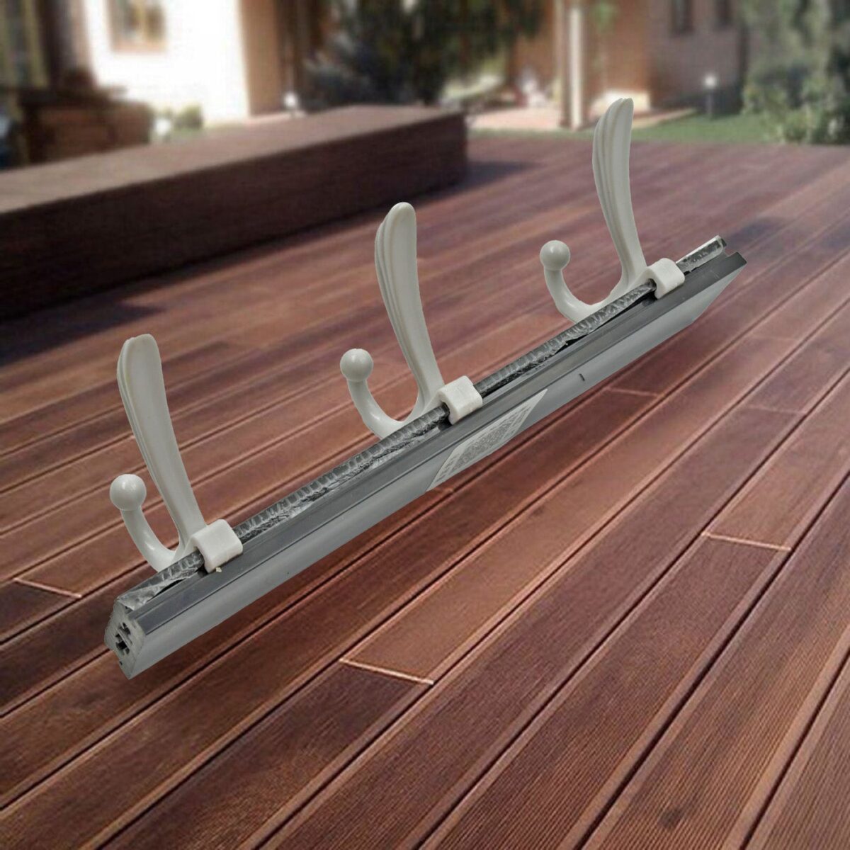 Wall Mounted Coat Hanger Rack Ã¢â‚¬â€œ 6 Hooks for Clothes, Jackets & Hats - Image 2