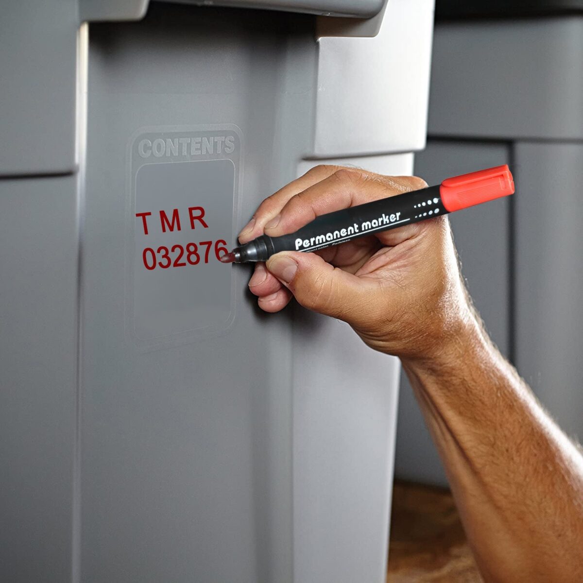 Red Permanent Markers for White Board (Pack Of 12) - Image 3