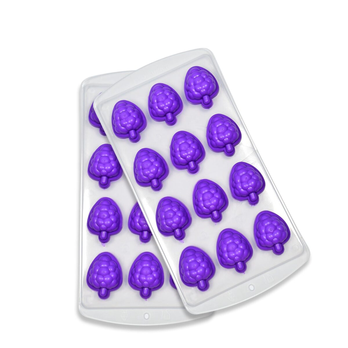 Mix design Ice Trays for Freezer with Easy to Release Flexible Silicone shape ice cavity. - Image 4