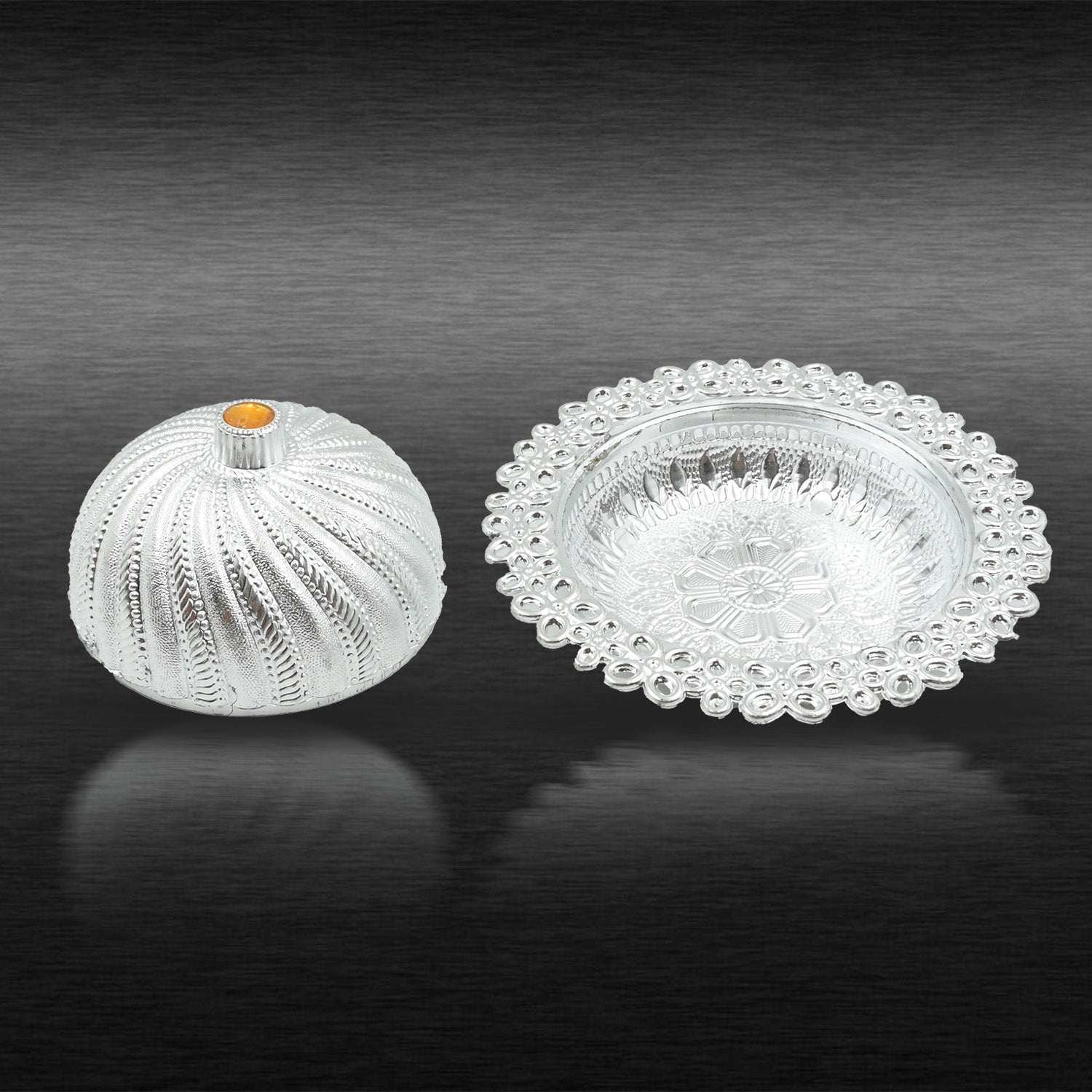 2_64a6f91c-02f6-4439-b0ca-3ab1cdc24133.jpg Multipurpose Dry Fruit Box with Lid – Mukhvas Storage & Serving Box – Stylish Kitchen Storage Container (1 Pc) - Image 1